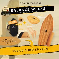 *Deal of the Year - Balance Board Set Ocean Rocker Bamboo*