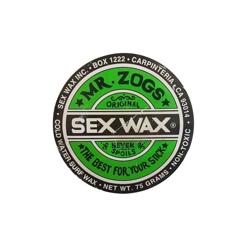 Surf & Skimboard Wax Mr. ZOGS Sex Wax Original Surf Wax Cold (10-17 C)